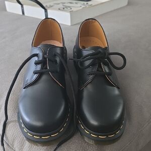Dr. Martens Black Leather Shoes